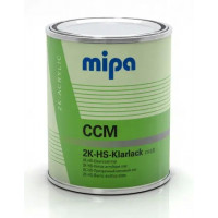 Mipa лак 2K HS 2+1 Klarlack matt CCM Матовый с уровнем глянца 10%,  c oтвердителем MS25 (1л + 0,5л)